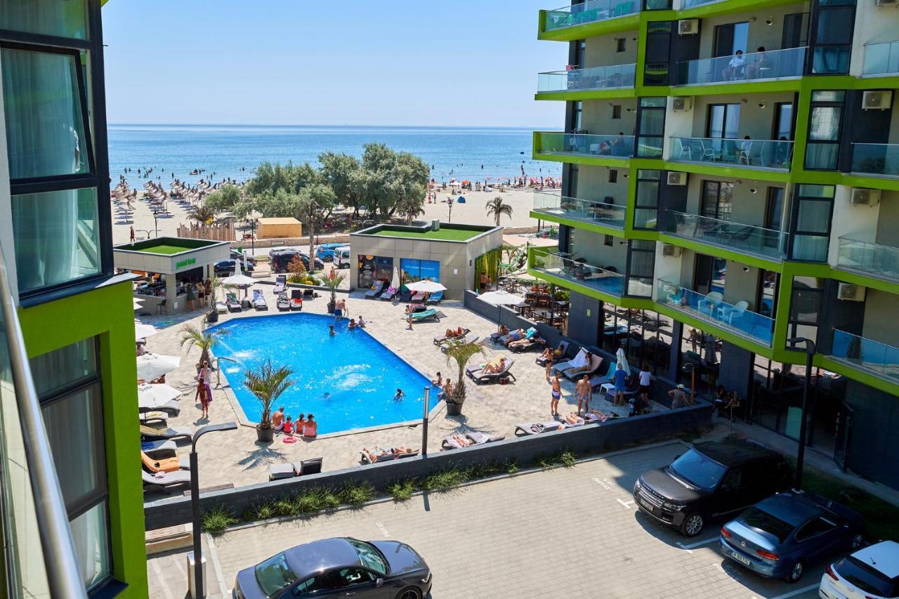 Crazy Sea View 1BR Apartment ALEZZI Spa Pools Parking Mamaja Zewnętrze zdjęcie