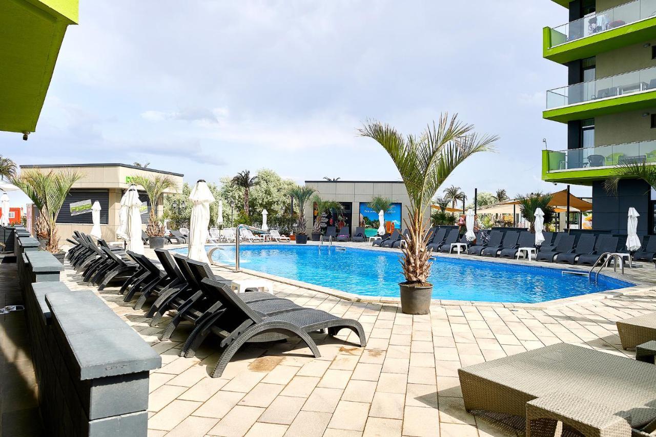 Crazy Sea View 1BR Apartment ALEZZI Spa Pools Parking Mamaja Zewnętrze zdjęcie