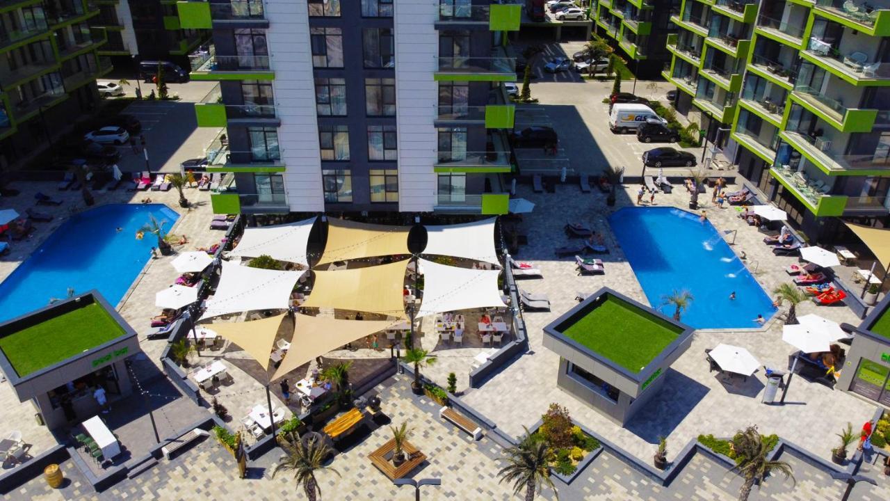 Crazy Sea View 1BR Apartment ALEZZI Spa Pools Parking Mamaja Zewnętrze zdjęcie